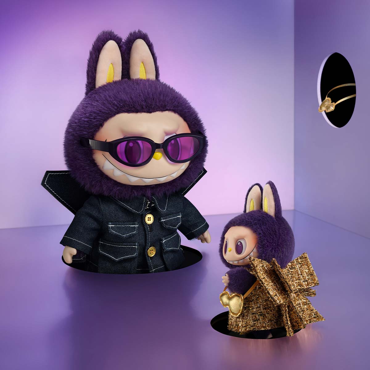 POP MART THE MONSTERS LABUBU x PRONOUNCE - WINGS OF FORTUNE Vinyl Plush Pendant