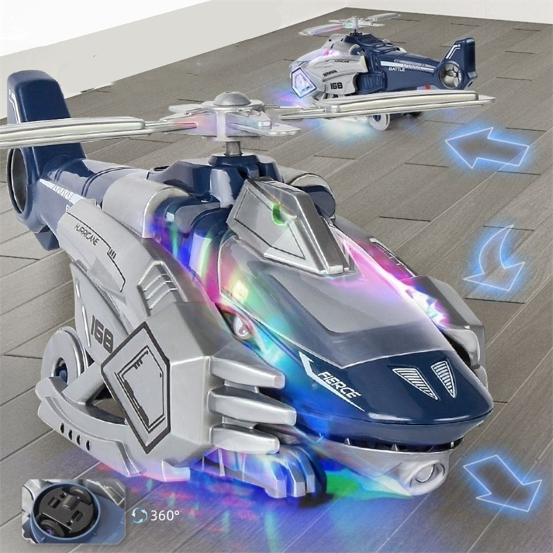 2024 New Transforming Dinosaur Helicopter Toy 🔥- Simulated Flame Spray