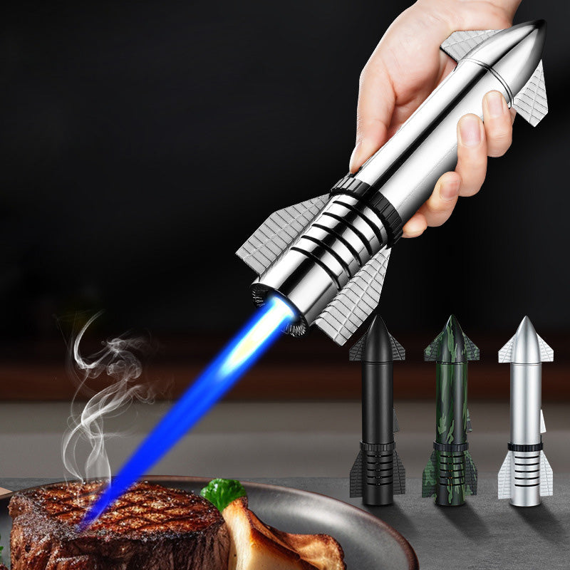 Blue Flame Rocket Multifunction Lighter