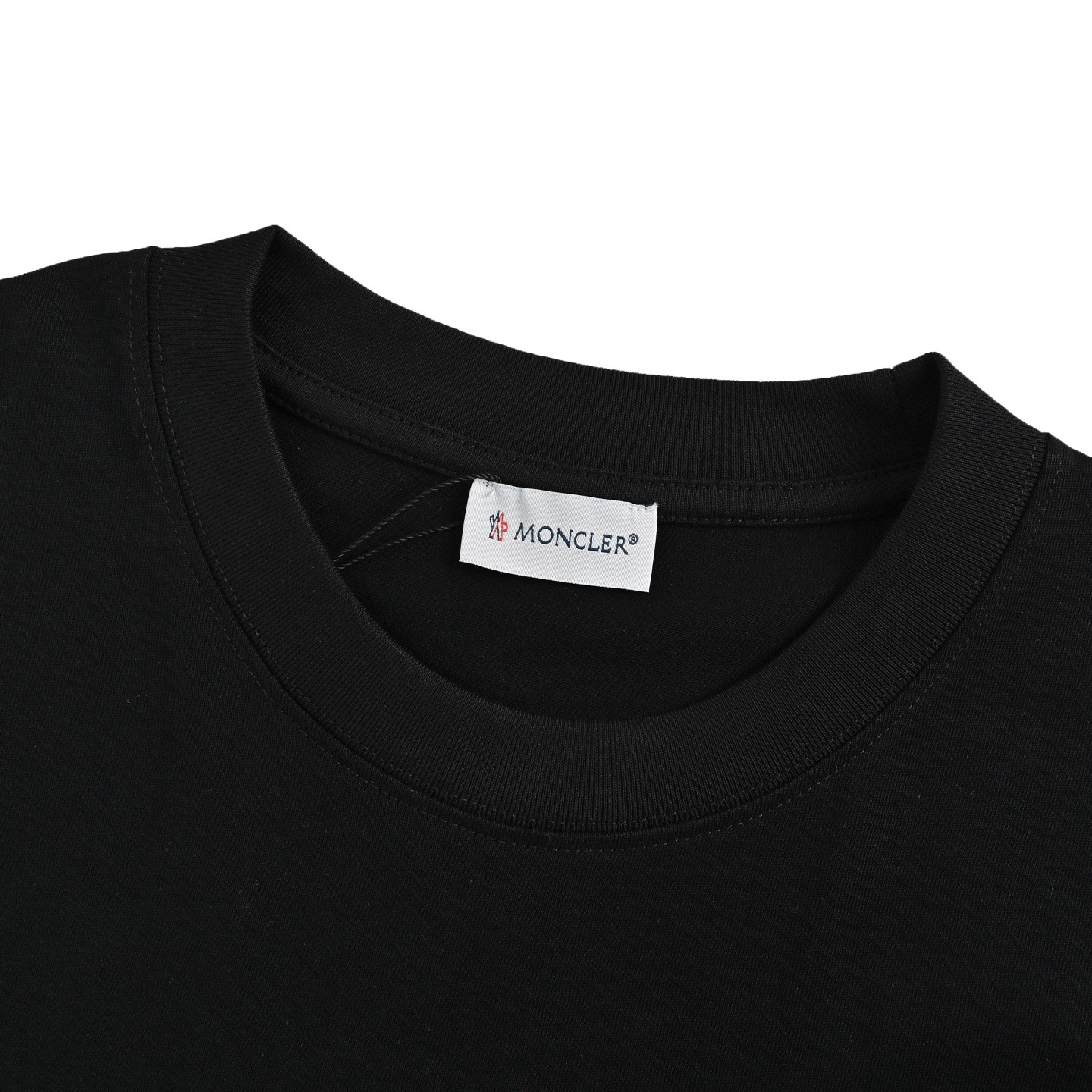 Moncler 25ss embroidered logo short sleeves