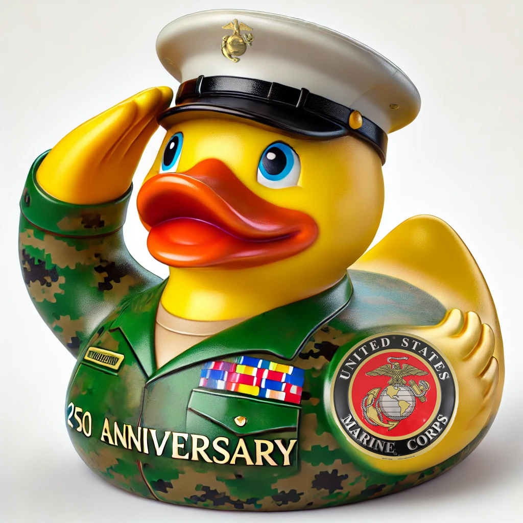 U.S. Military 250th Anniversary Salute Duck