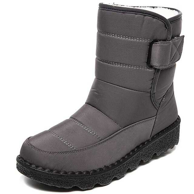 Women Low Heels Winter Boots 2022 Casual Botas Mujer Platform Shoes Female