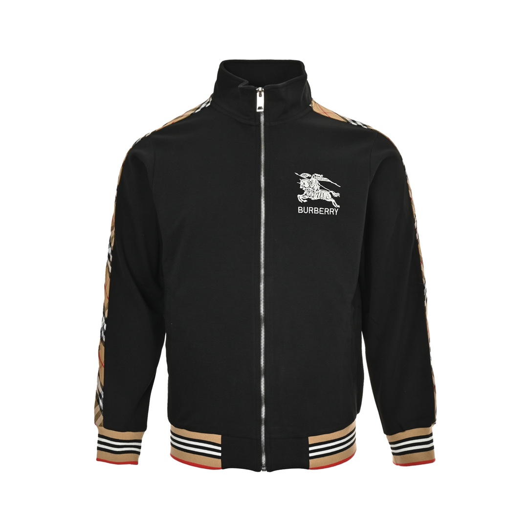 Burberry 24Fw classic warhorse side stripe suit zip-up jacket