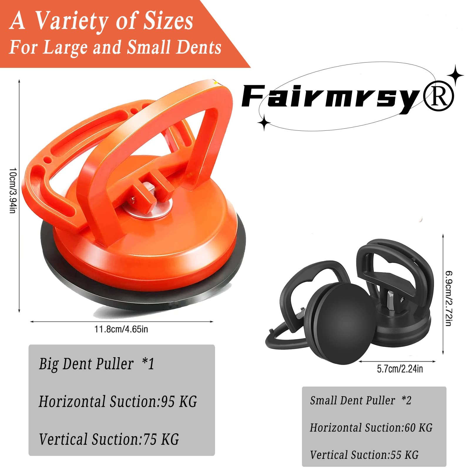 (🔥Last Day Promotion - 70% Off)Fairmrsy®-Car Body Dents-Remover Puller Cups/2023 Newly upgraded strong suction-BUY 2 SETS 10%OFF & FREE SHIPPING