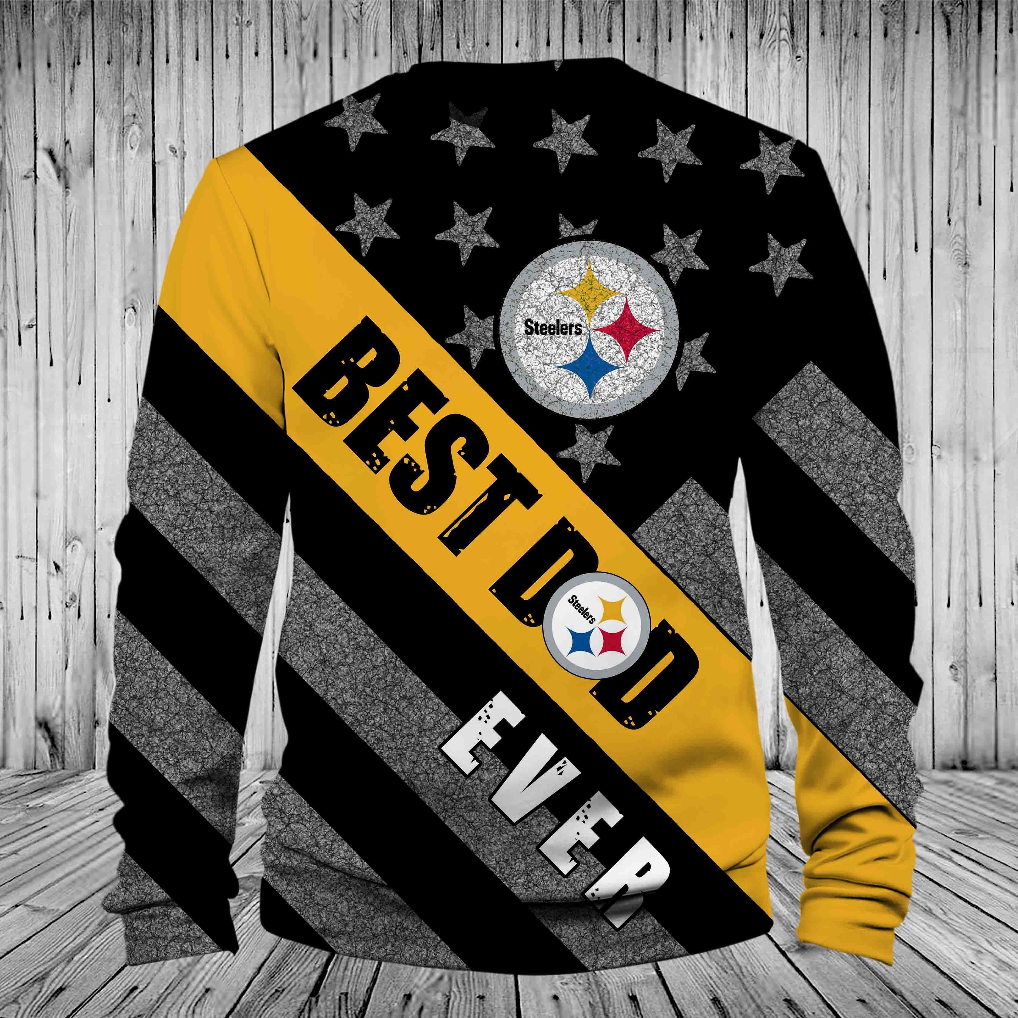 STEELERS 3D HOODIE DAD33