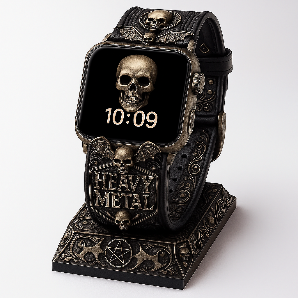 Heavy Metal Themed Apple Watch Band – Limited Edition