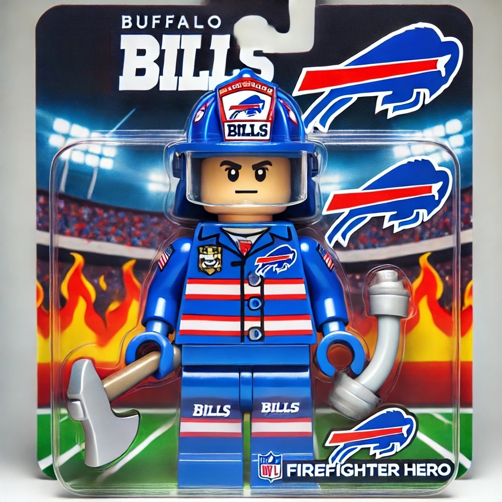 NFL Firefighter Heroes Minifigures