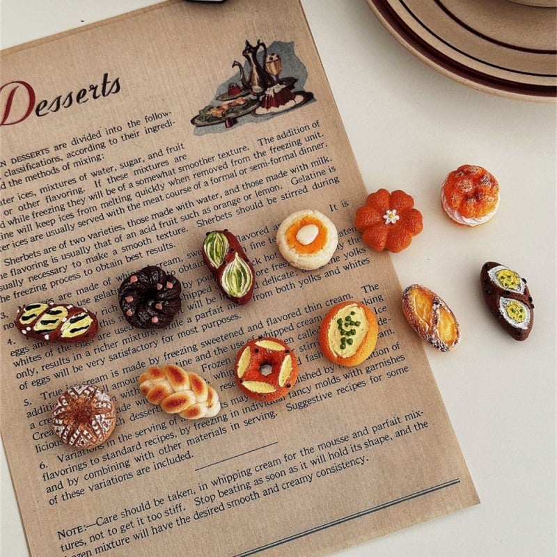 🥐🥨Resin French Macaron Magnets