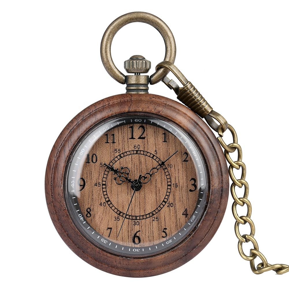 Wooden Pocket Watch | Clasico