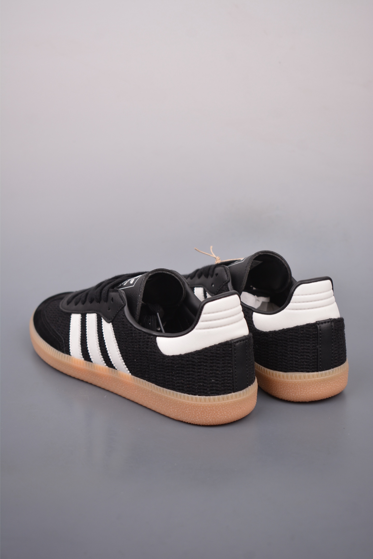 Adidas Originals Samba OG sneakers Woven Black Beige JQ5141