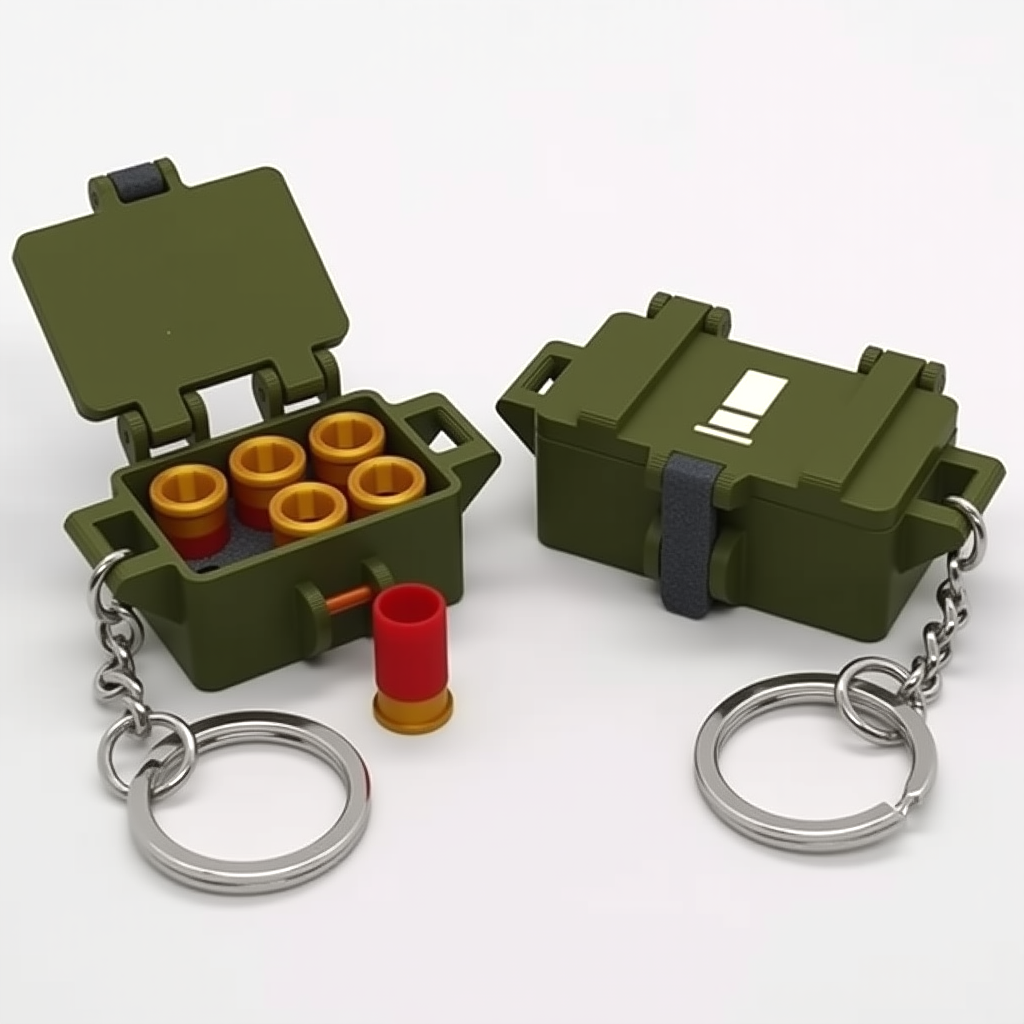 Break Action Shotgun Keychain