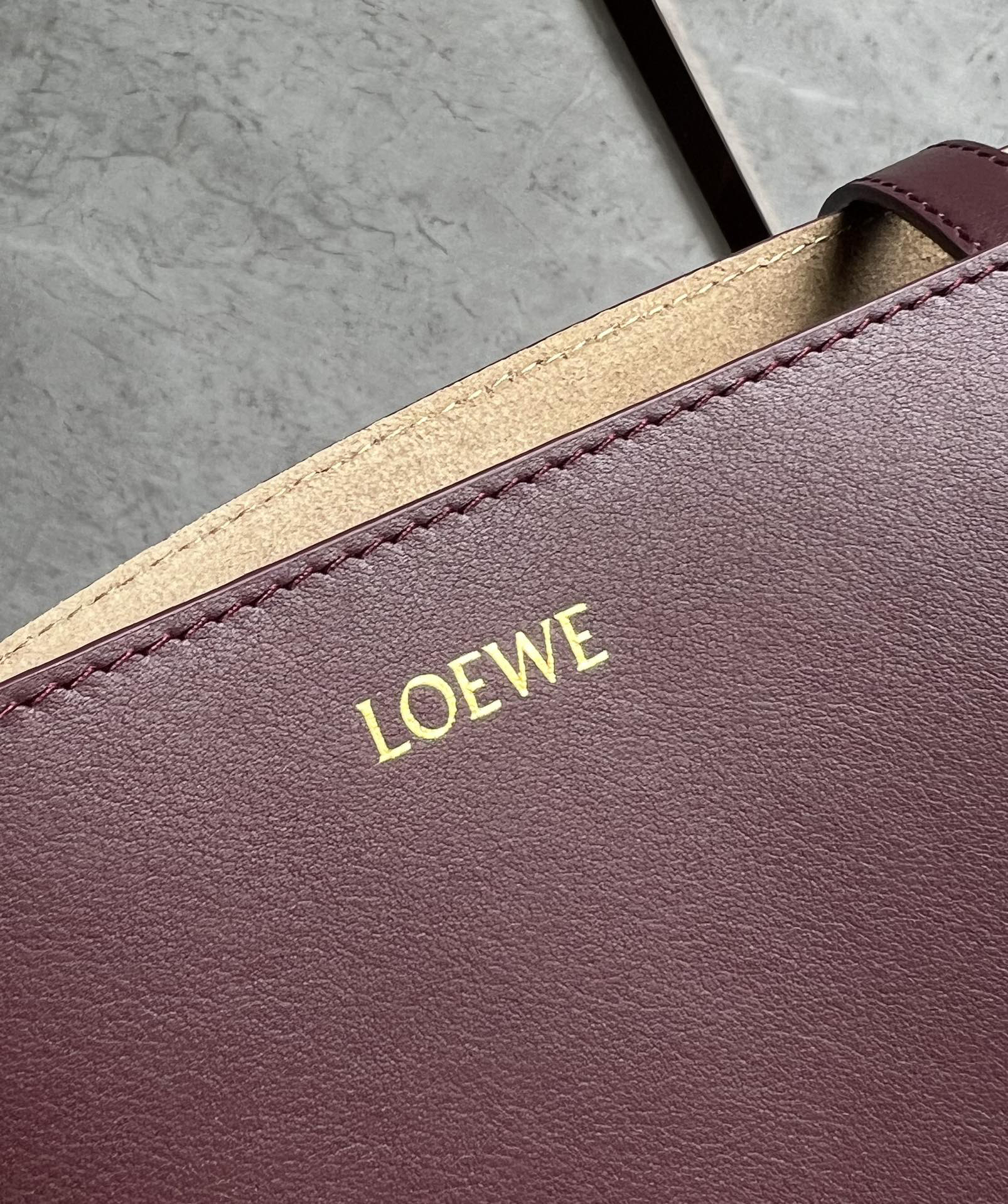 Loewe zzle fold series foldable tote bag 0693
