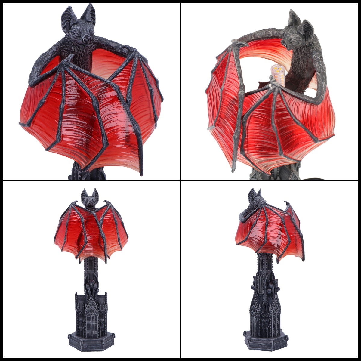 💥ON SALE💥Shadow Wing Bat Lamp, Gothic LED Table Light🦇✨
