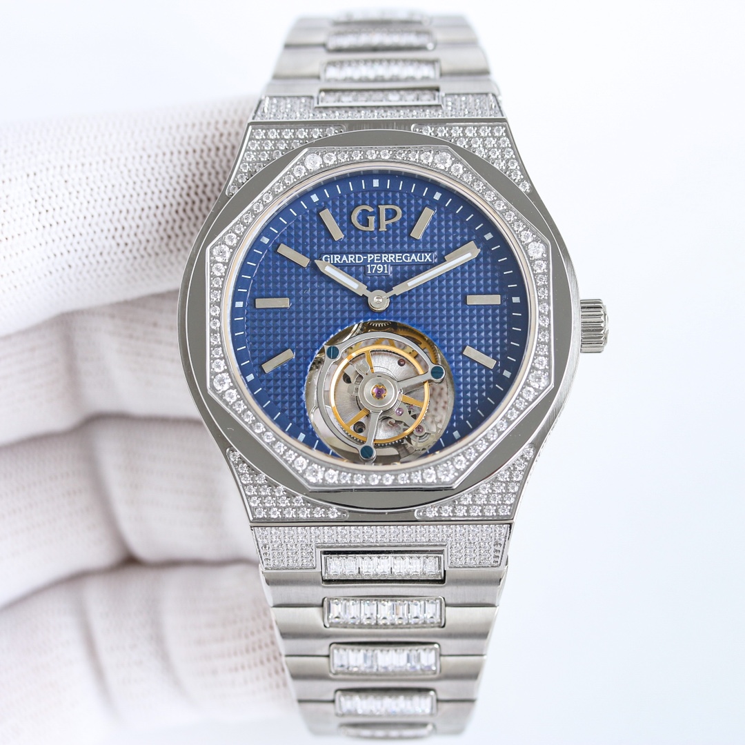 Patek Philippe LAUREATO series 99105-41-232-41A true tourbillon watch