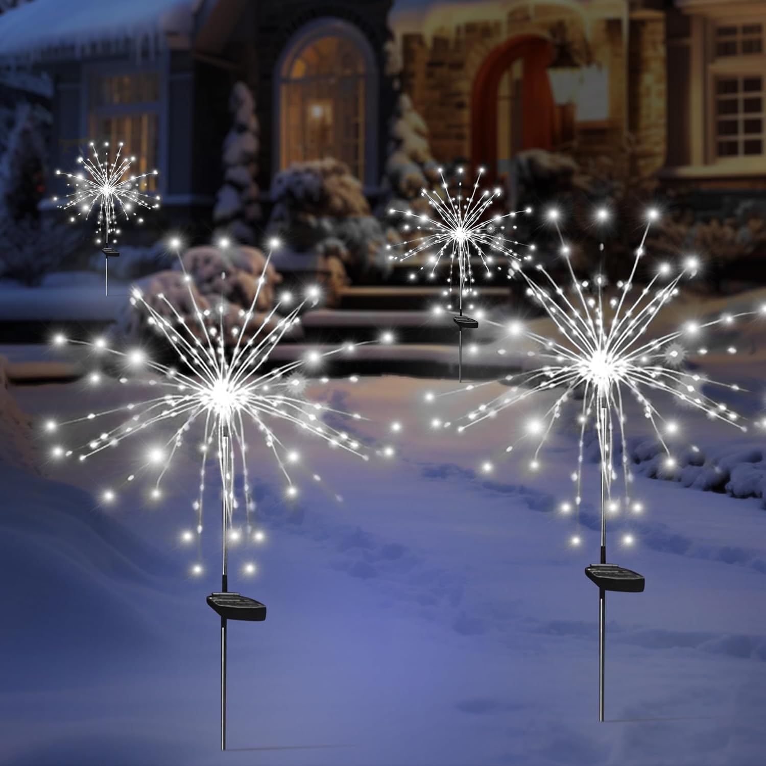 🔥ON SALE 59% OFF🔥Waterproof Solar Garden Fireworks Lamp