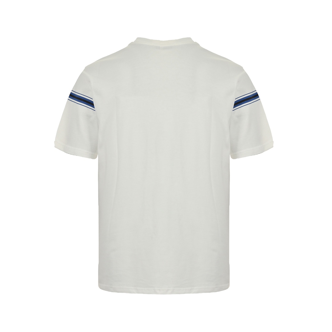 Burberry 24ss striped print embroidered horse short sleeves