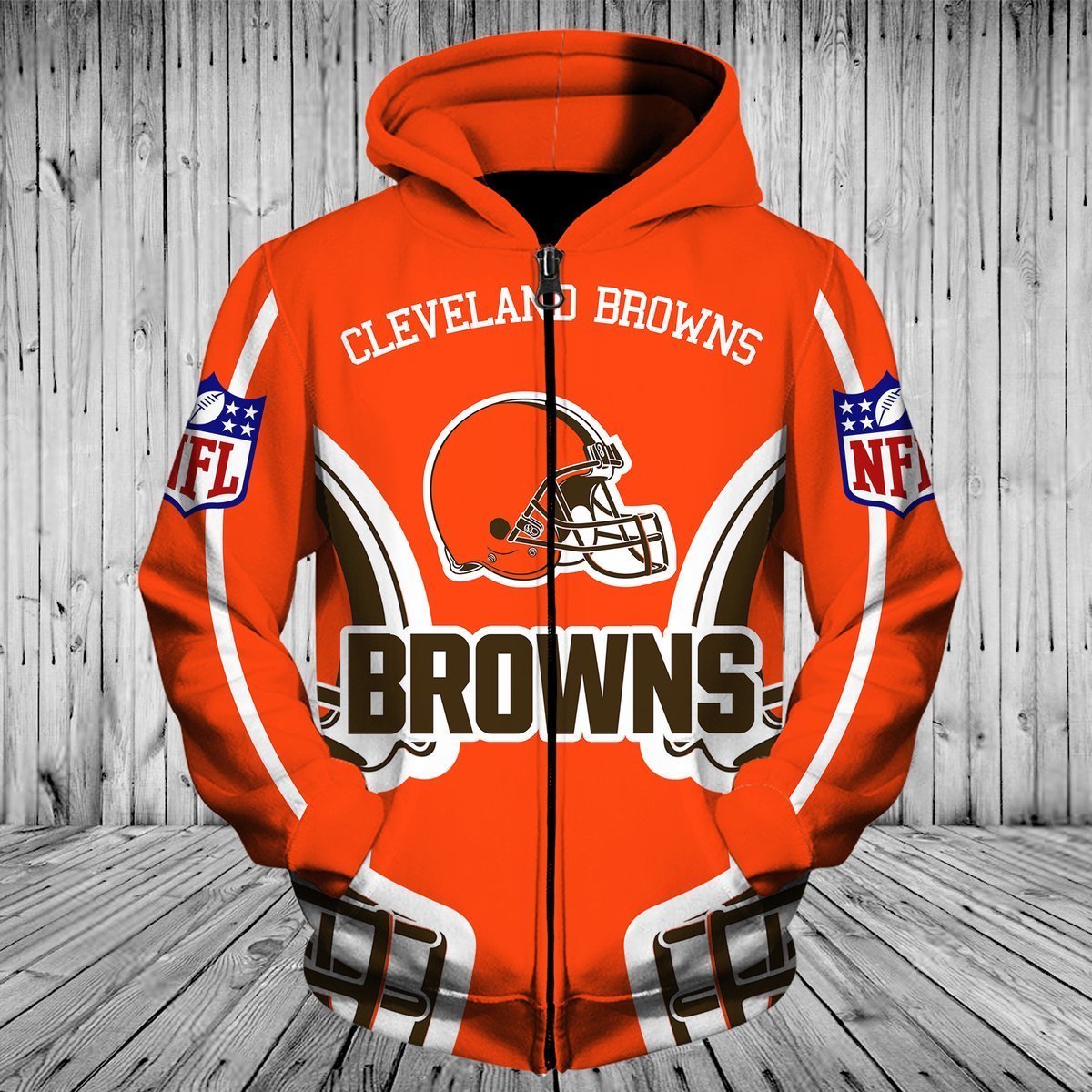 BROWNS 3D HOODIE 18