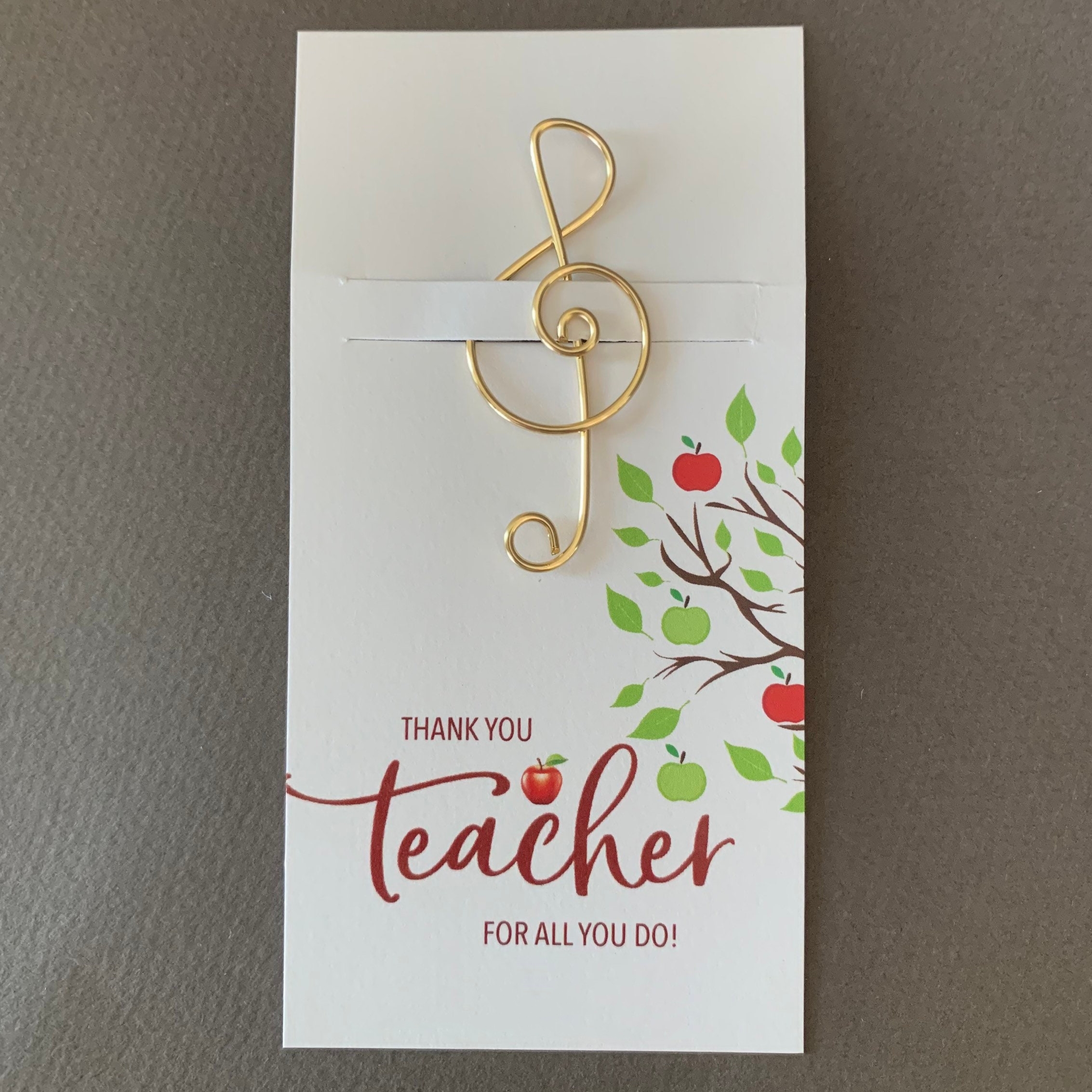 💖Teacher Gift, Cross Bookmark, Thank You Teacher Gift