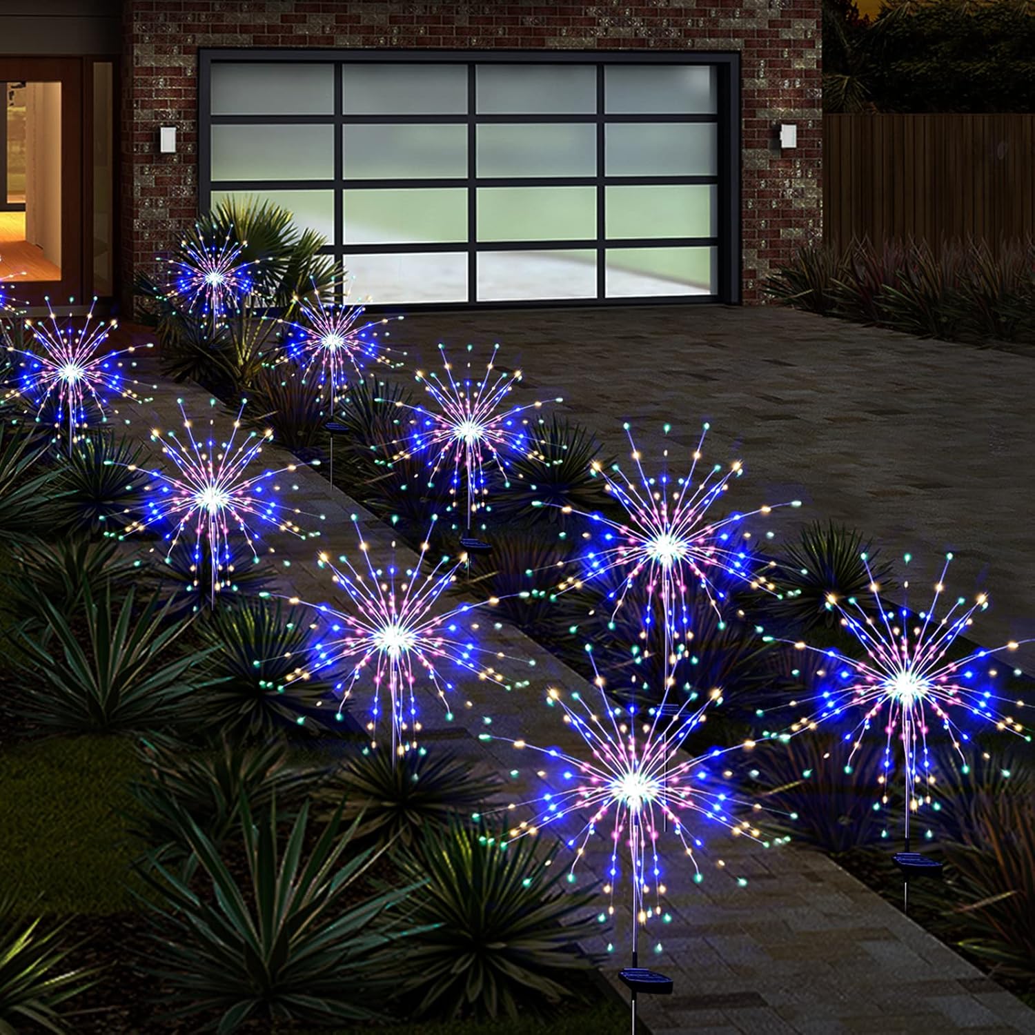 🔥ON SALE 59% OFF🔥Waterproof Solar Garden Fireworks Lamp