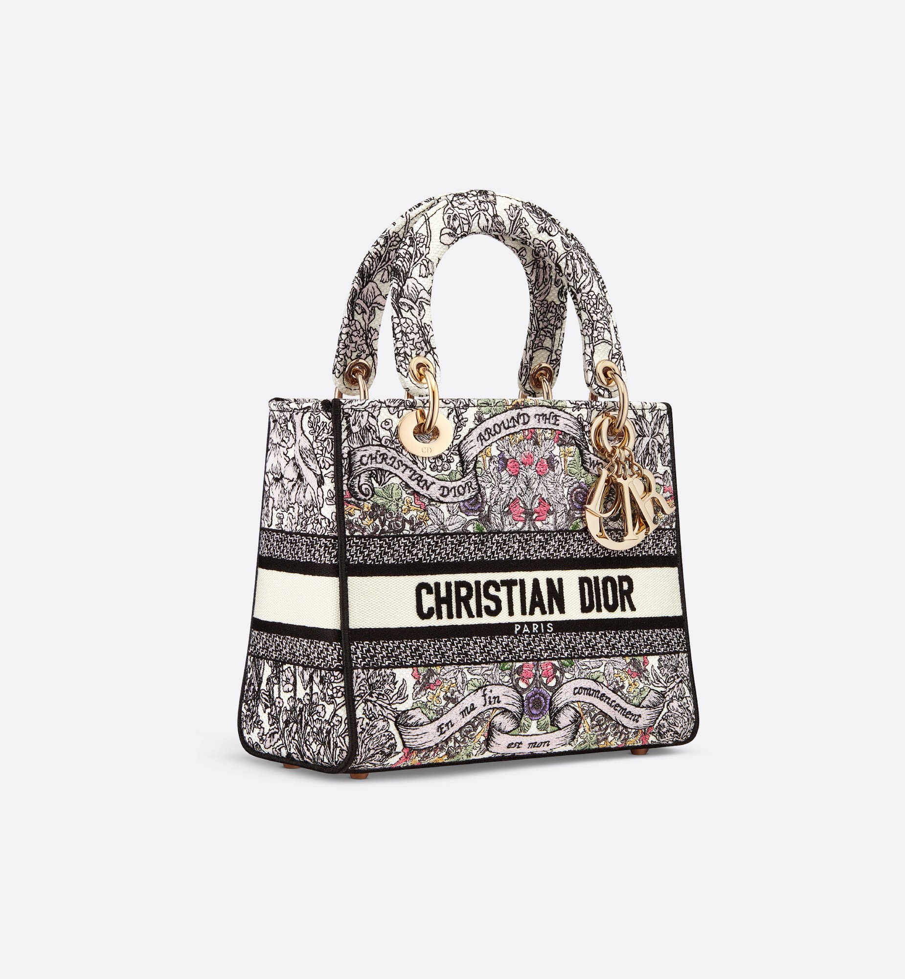 Dior Medium Lady D-Lite Bag M0565OEDO_M941
