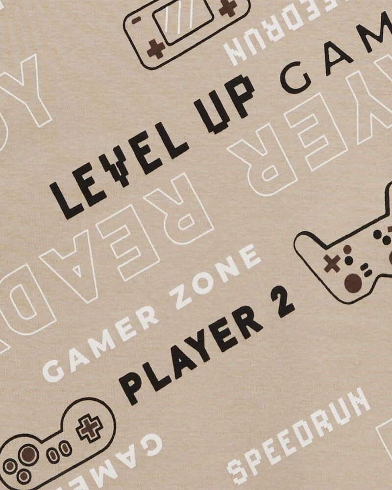 Carter's 4-Piece Gamer 100% Snug Fit Cotton Pyjamas