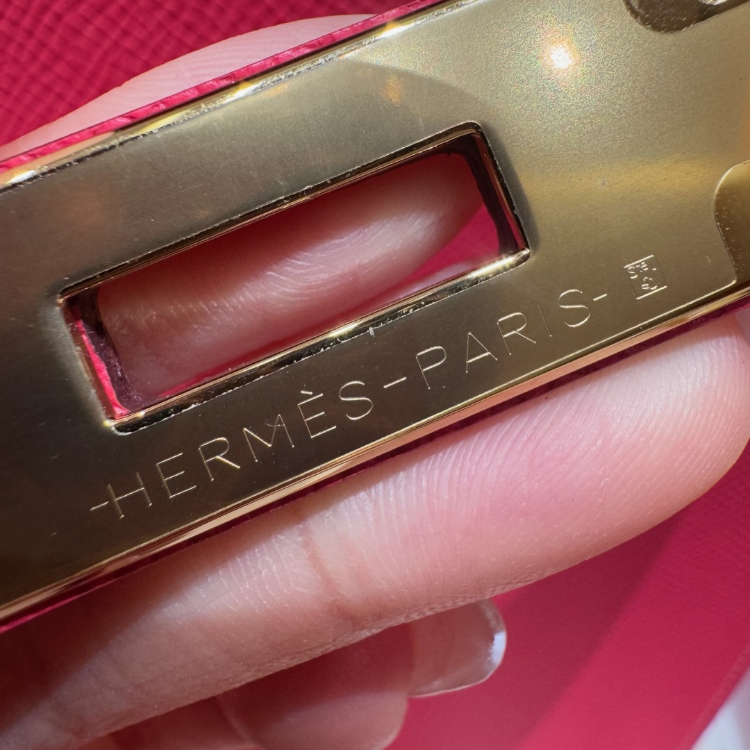Hermès Kelly i6Rose extreme handbag (handmade to order)