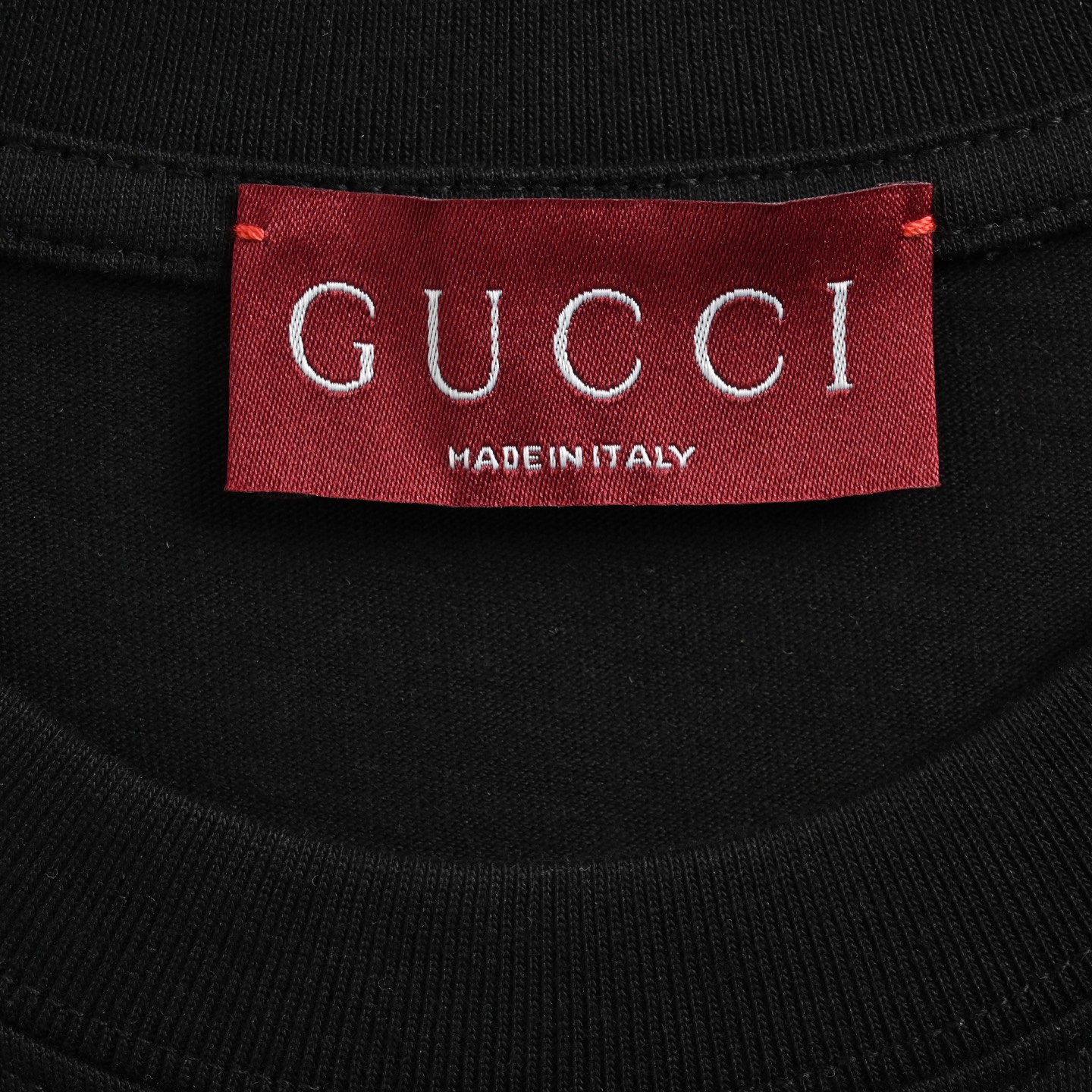 Gucci 25ss hollow letter logo print short sleeve