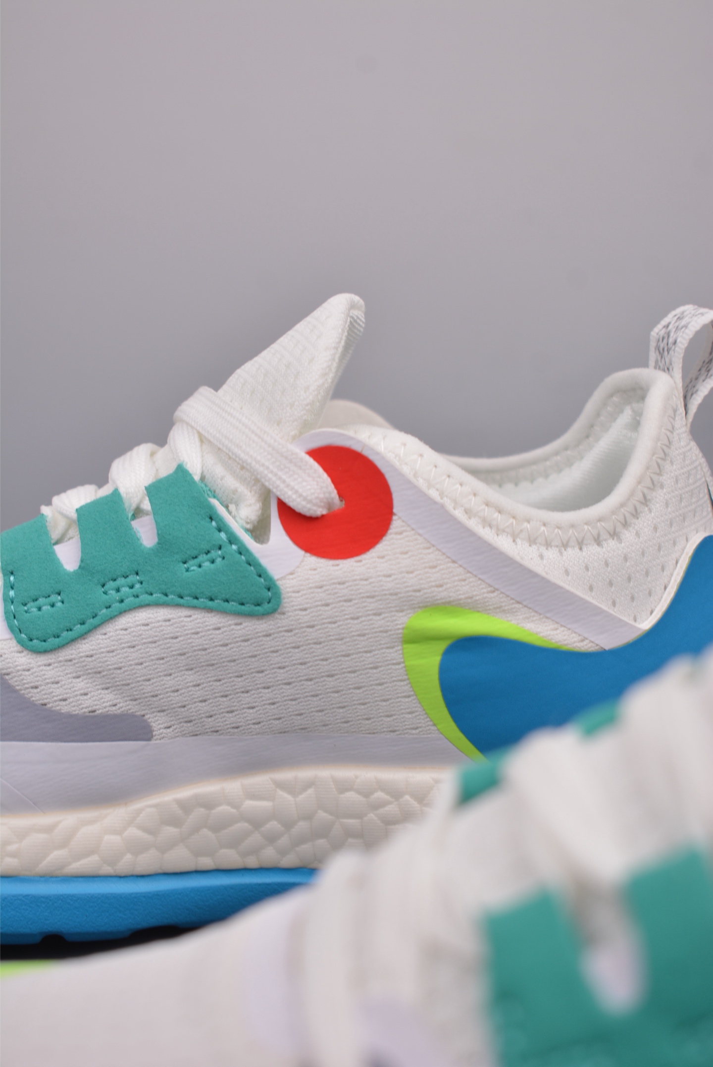 Adidas AlphaBounce Beyond M White Blue Green CG0080
