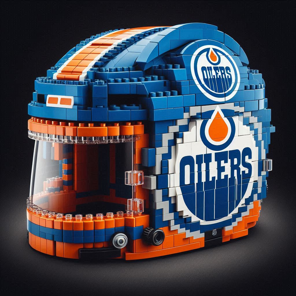 NHL LEGO Building Block Helmet