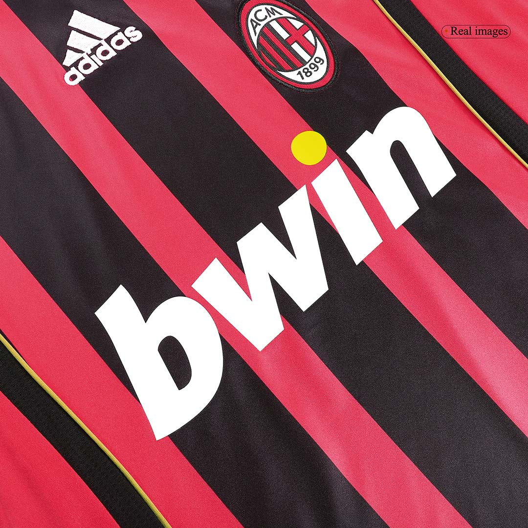 KAKA' #22 AC Milan 2006/07 Home Retro Football Shirt