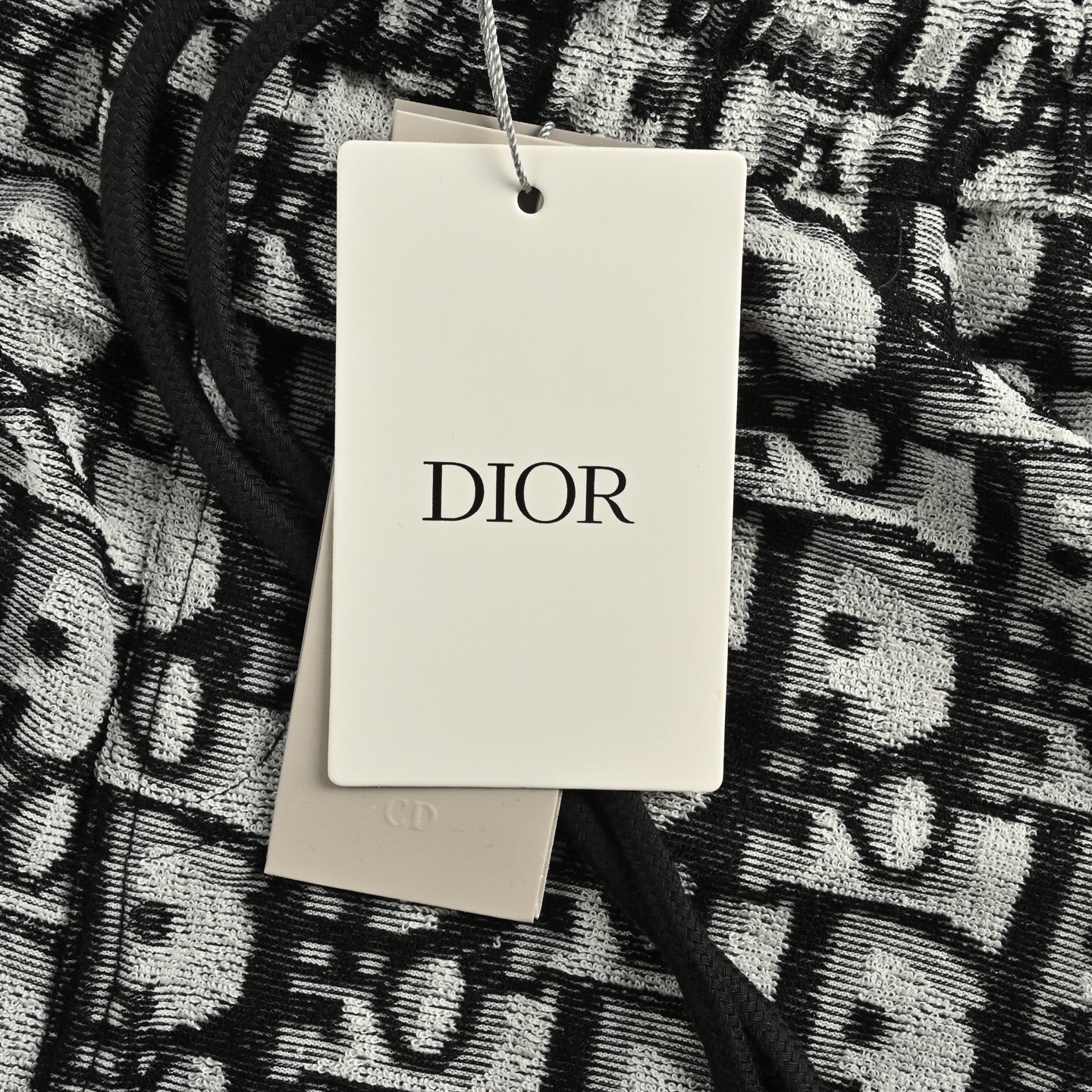 Dior 25ss all-over CD monogram jacquard towel shorts