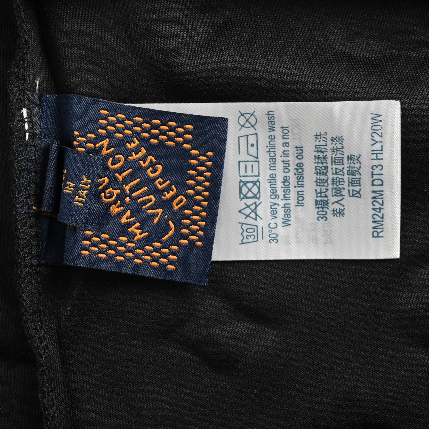 Louis Vuitton 25ss all-over devoré short-sleeve