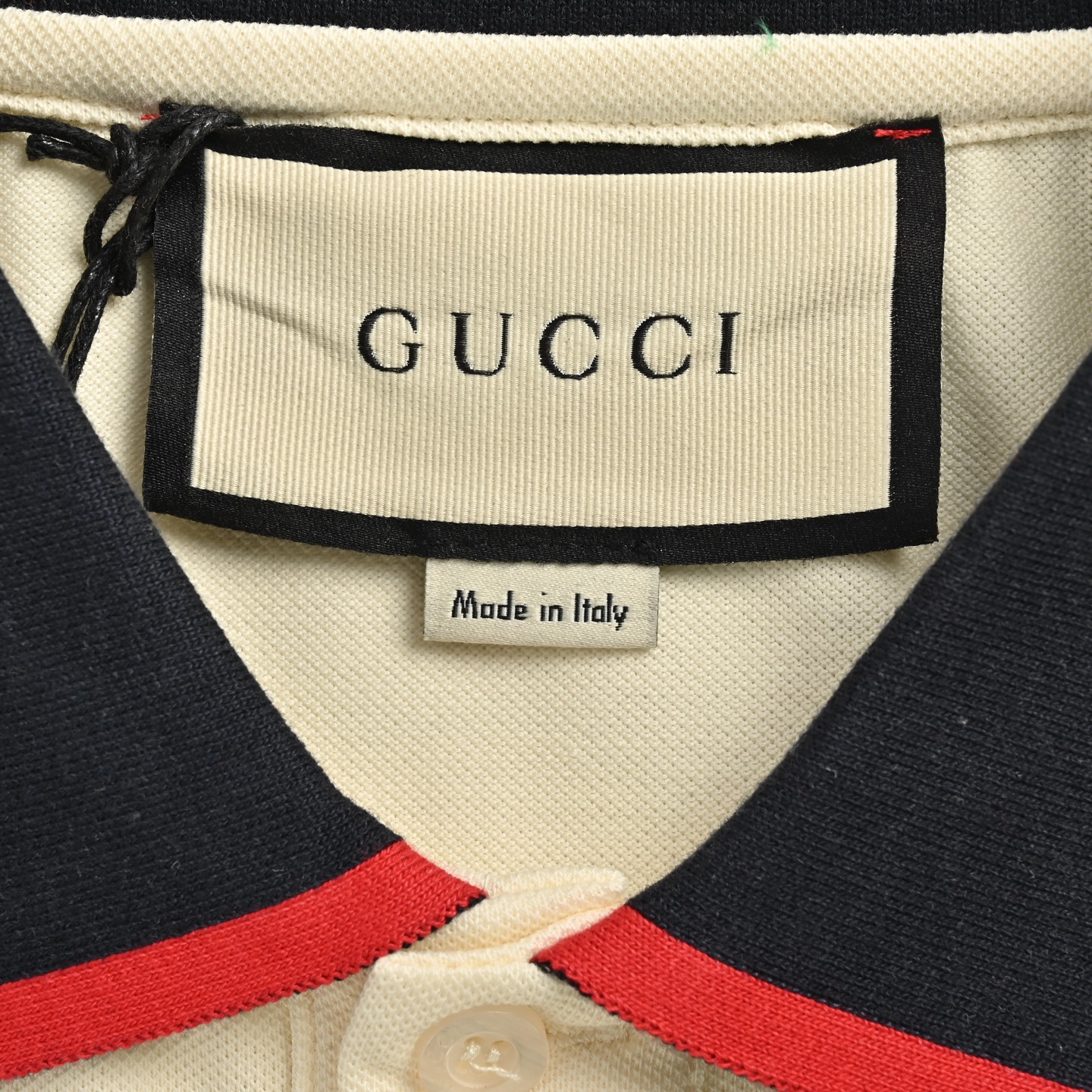 Gucci Classic Shoulder Jacquard Webbing Polo Short Sleeve