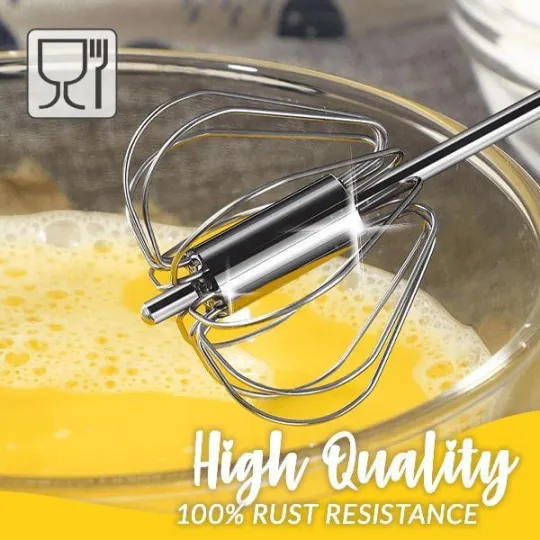 🔥HOT SALE 49% OFF🔥 -Stainless Steel Semi-Automatic Whisk
