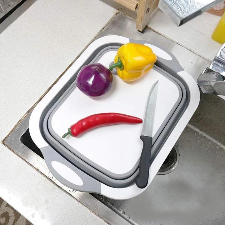 3in1 Multi-Function Foldable Cutting Board