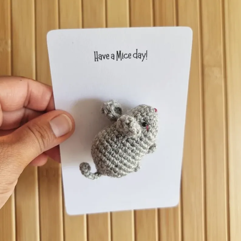 Knitted Animal Pocket Hugs