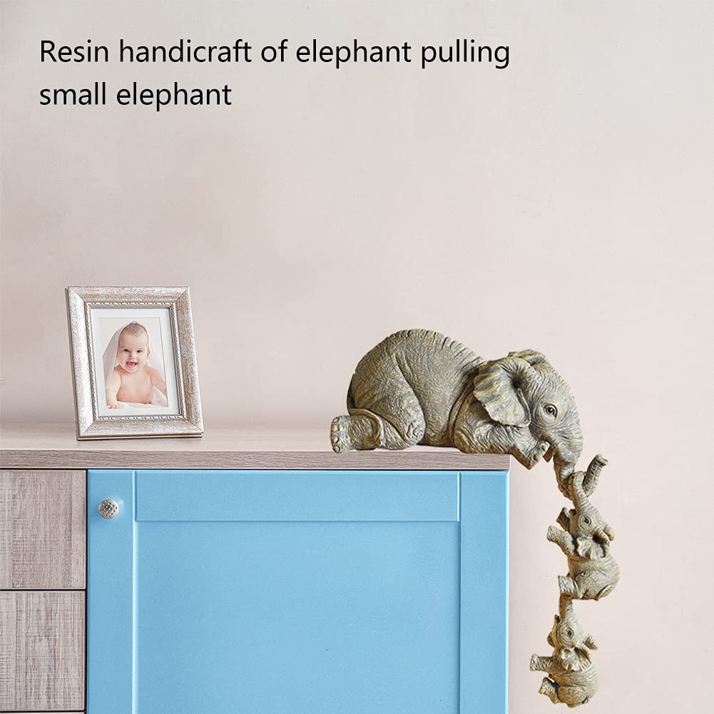 🔥Mother's Day Early Sale-[SAVE 50% OFF]Elephant Sitter Hand-Painted Figurines(Set of 3)-BUY 2 GET 1 FREE & FREE SHIPPING