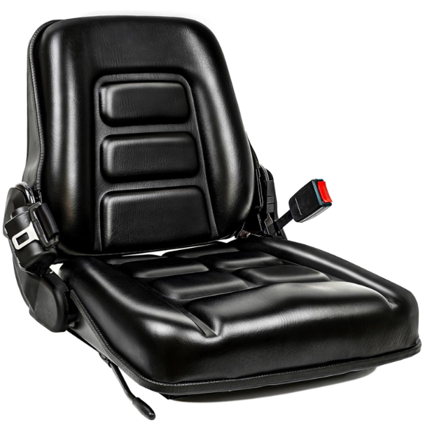 TICSEA Universal Forklift Seat with Adjustable Back Safety Belt And Operator Position Switch
