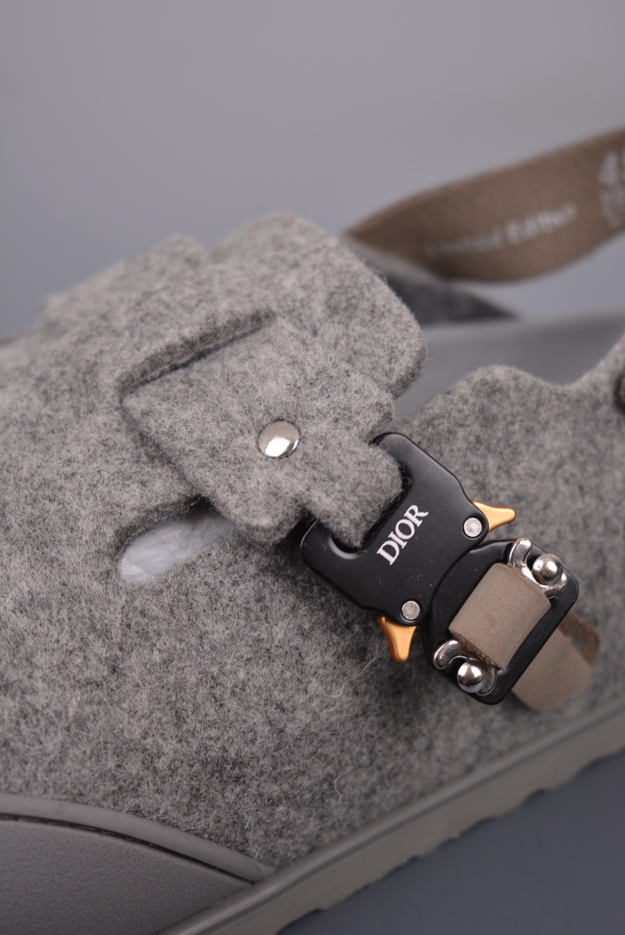 Dior x Birkenstock functional lock design joint model 11444103633