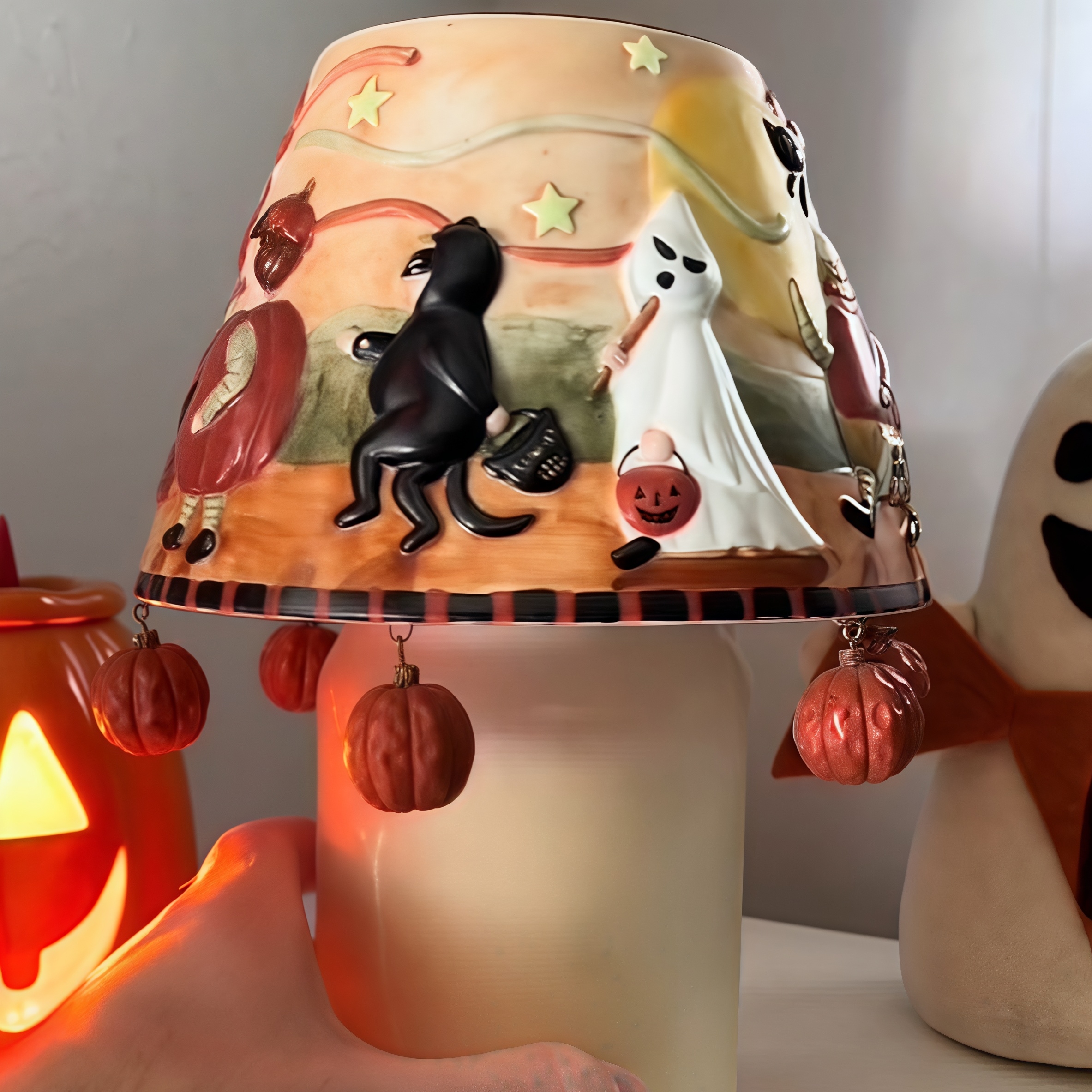 💥ON SALE💥Vintage Halloween Yankee Candle Shade