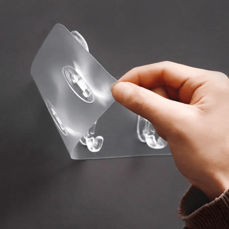 (🎉New Year Sale - 49% OFF) Multifunctional Transparent 6 Hooks ⚡