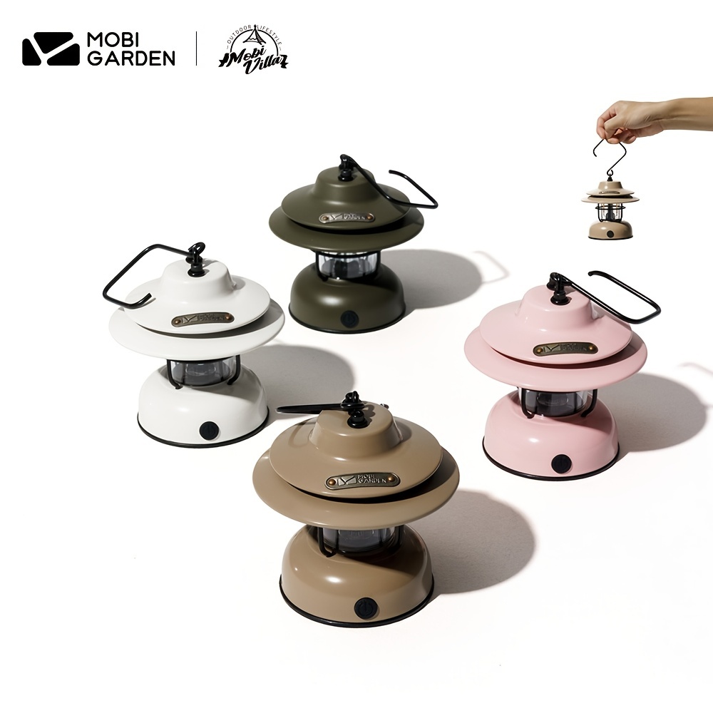 MOBI GARDEN Star Wishes Retro Camp Lights, Outdoor Lamp