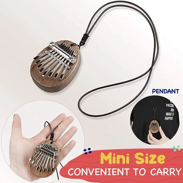 (🔥HOT SALE NOW - SAVE 50% OFF)  8 Keys Mini Kalimba Thumb Piano -BUY 3 FREE SHIPPING