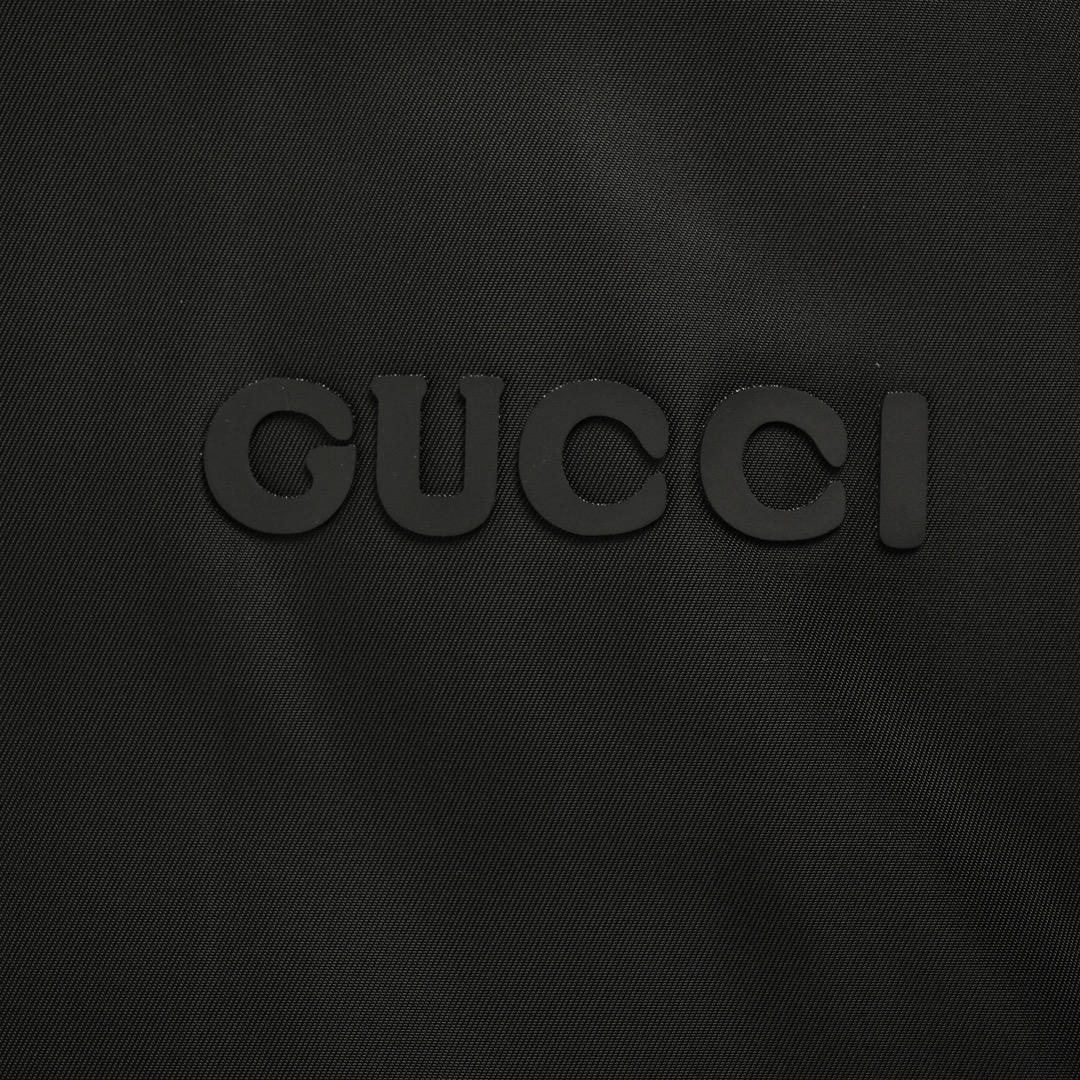 Gucci 24Fw logo-laminated waterproof hooded jacket