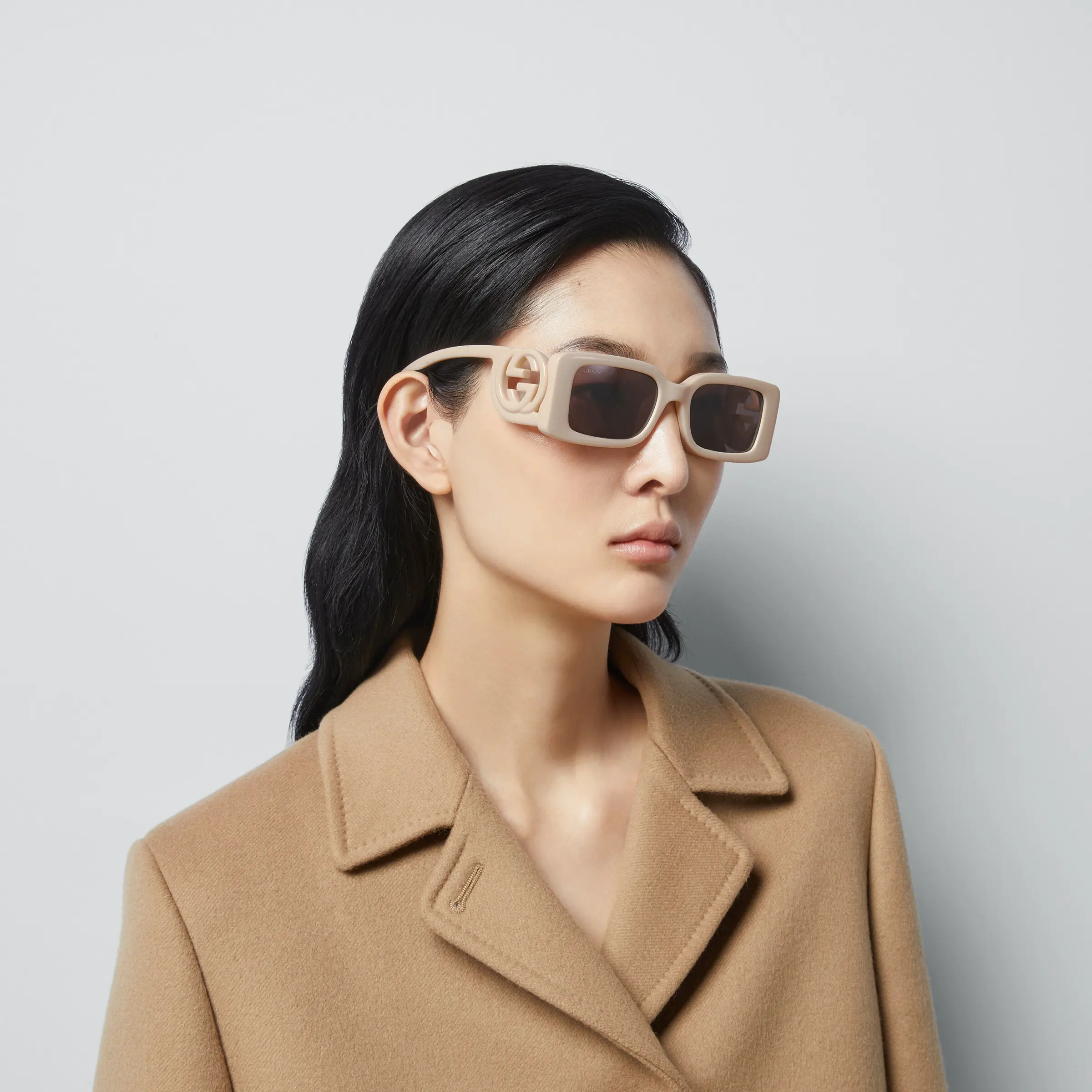 Gucci Rectangular Frame Sunglasses