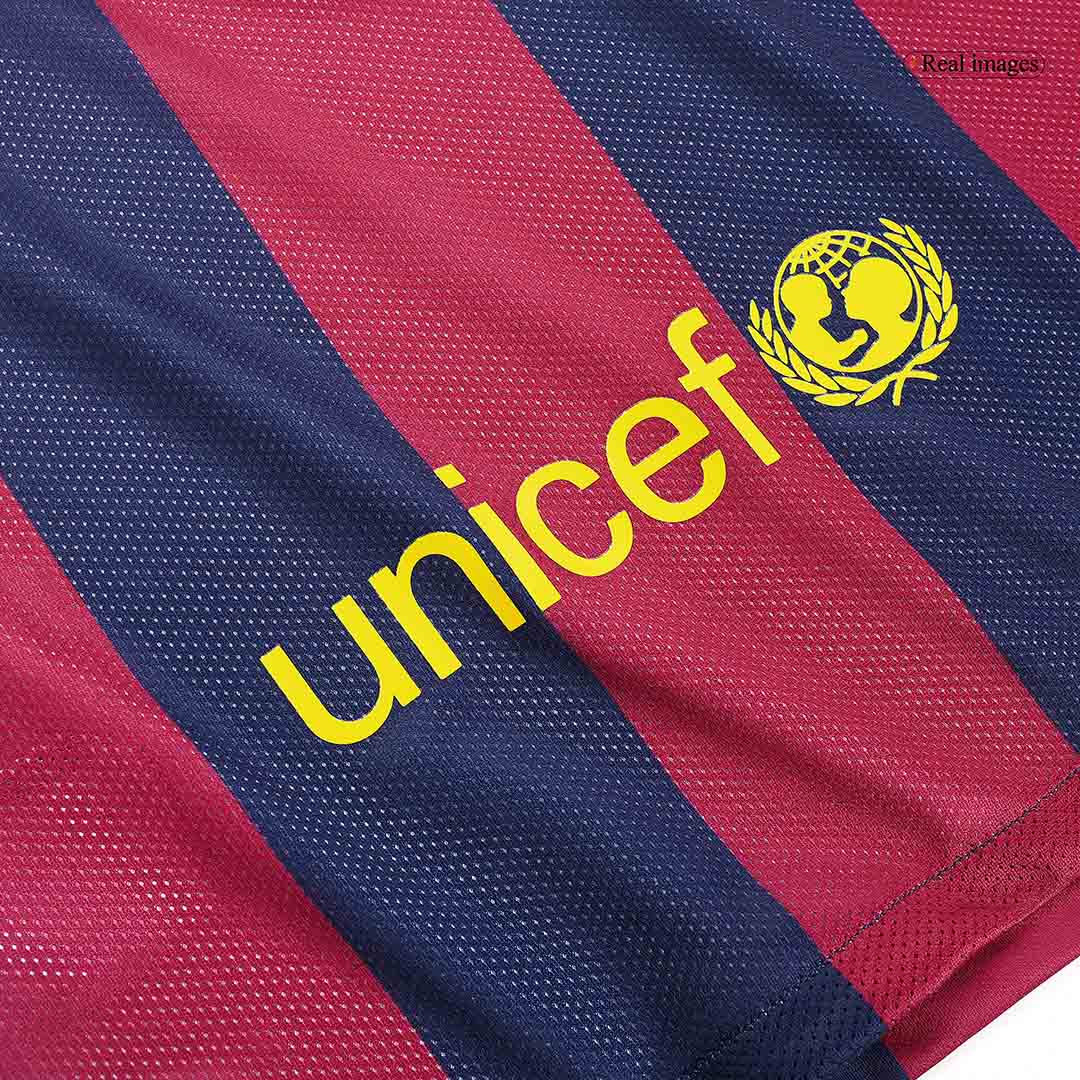 Barcelona retro home football shirt 2014/15