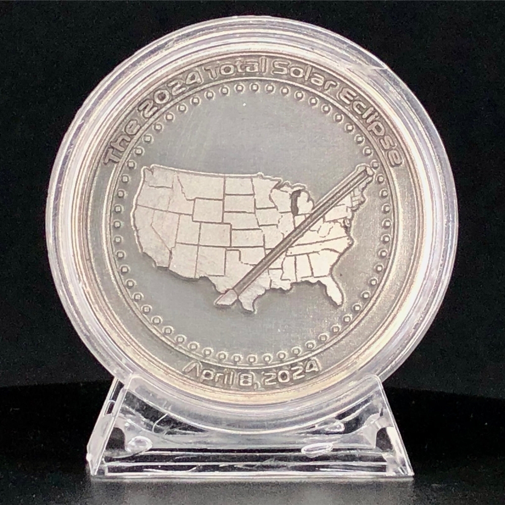 Solar Eclipse 2024 Commemorative Coin