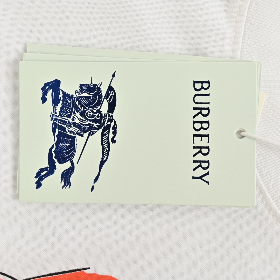 Burberry 24ss rose print short sleeve