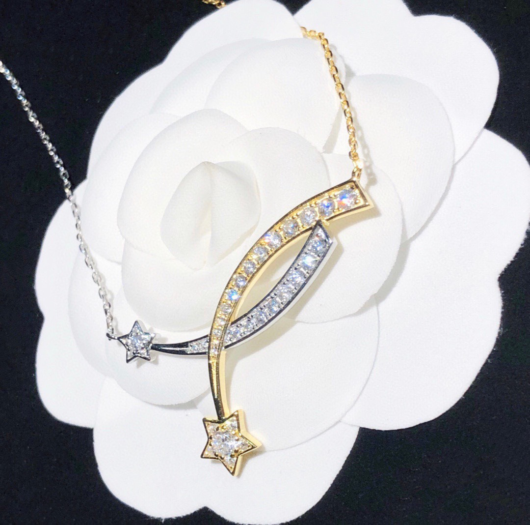 Chanel Comet Shooting Star Necklace