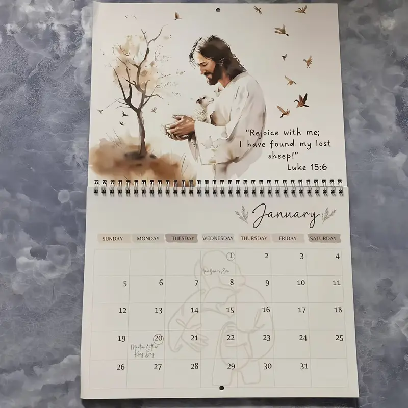 🎄Early New Year Sale 49% OFF🔥Christianity 2025 Bible Verse Calendar